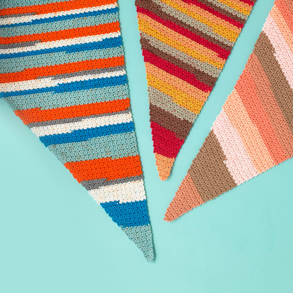 "The Essential Crocheted Shawl" - Shawl Crochet Pattern in Paintbox Yarns Chunky Pots