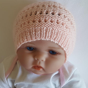 Abby - 4ply baby beanie