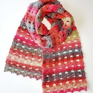Soft Trellis Scarf