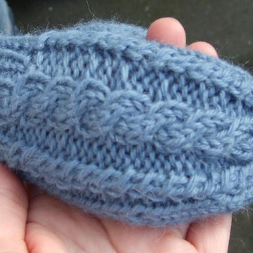 Cable mittens (matching Rory Gilmore hat)