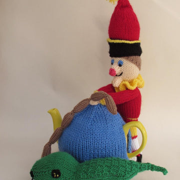 Mr Punch Tea Cosy Knitting Pattern