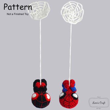SpiderMan Marvel Hanging Amigurumi Crochet