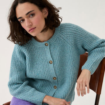 Cardigan in Sirdar Loveful Recycled Tweed - 10780 - Downloadable PDF