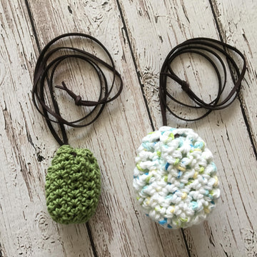 Jasmine’s Gem & Dice Bag Necklace