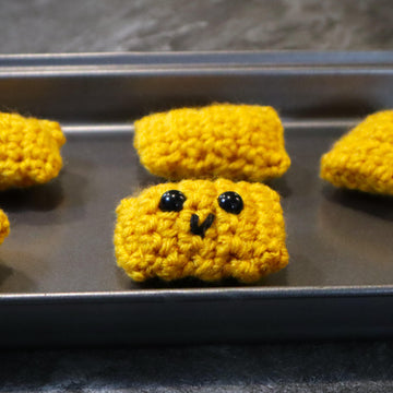 Pizza Bites Amigurumi Food