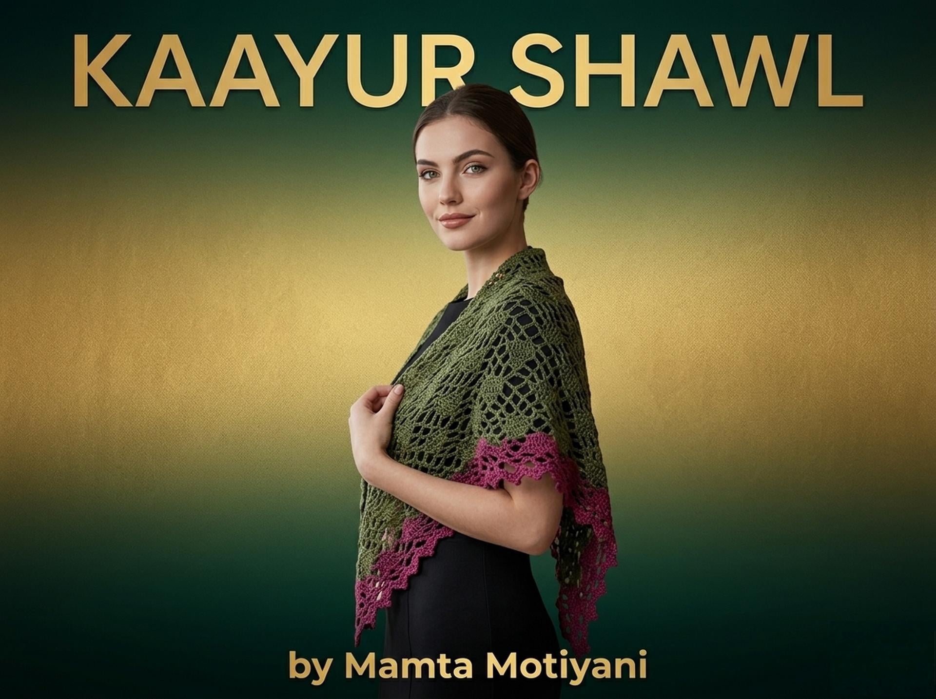 Kaayur Shawl Crochet Pattern