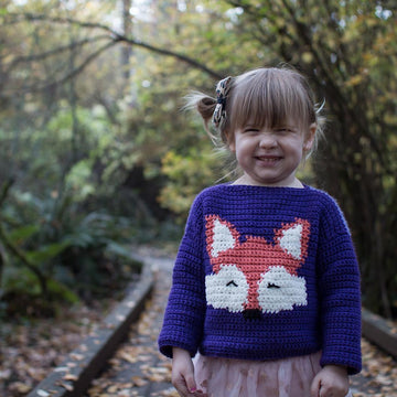 Woodland Fox Pullover