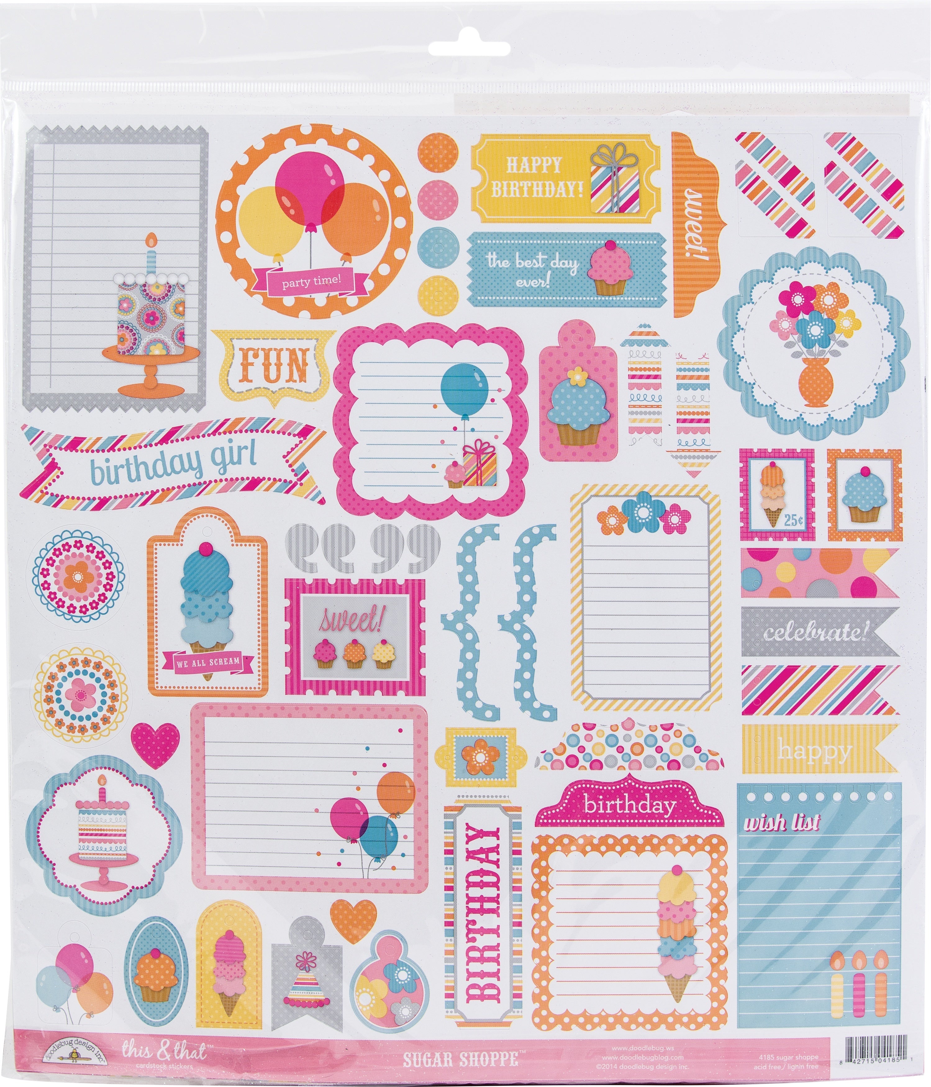 Doodlebug Value Bundle - Hey Cupcake