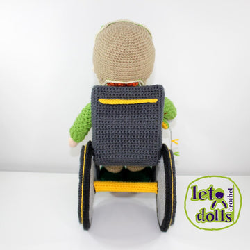 Crochet doll pattern, Amigurumi doll pattern, Medium doll, 18"/46cm, Jesse