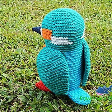 Amigurumi Kingfisher Pattern No.28
