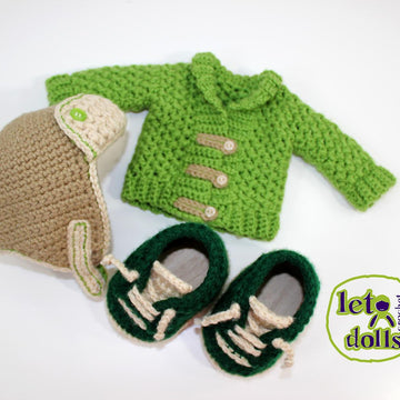Crochet doll pattern, Amigurumi doll pattern, Medium doll, 18"/46cm, Jesse