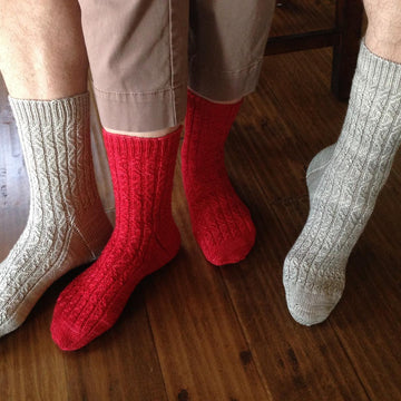 Twisted Vine Socks