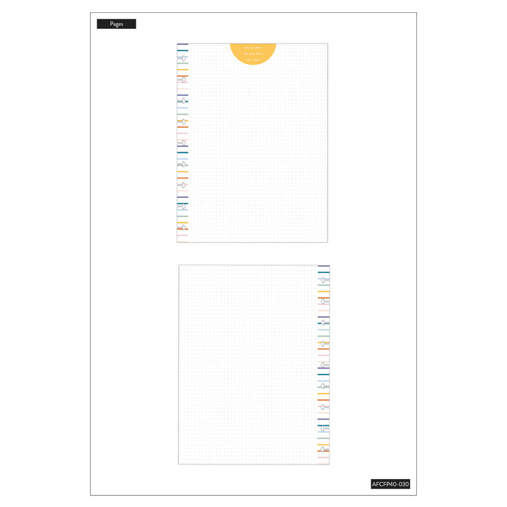 The Happy Planner Bright Fun Classic Fill Paper