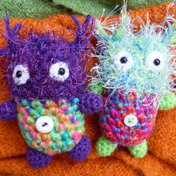 Fuzz Monster and Baby Fuzzling