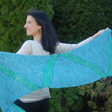 Jagged Little Shawl
