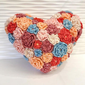 Blooming Heart Pillow