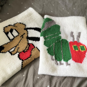Very Hungry Caterpillar Baby Blanket