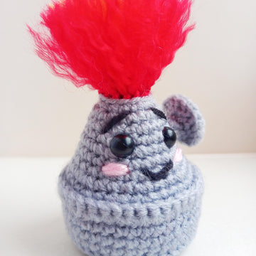 Bunsen Burner Crochet. Chemistry Set Crochet.