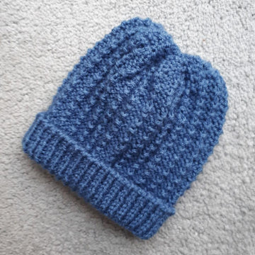 Denim Style Baby Hat