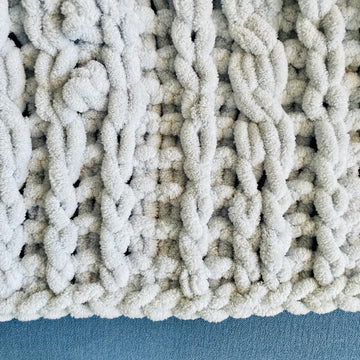 Celtic Symphony Cable Blanket