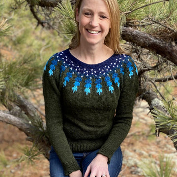 Treeline Sunrise Pullover Sweater