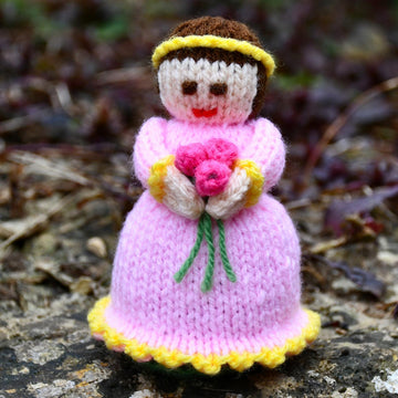 Celebration Flower Doll Knitting Pattern - Toy Knitting Pattern