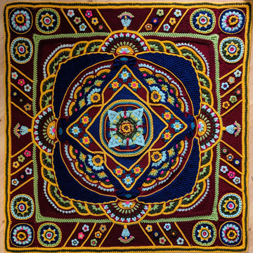 The Marigold Desert Throw