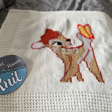 Bambi baby blanket