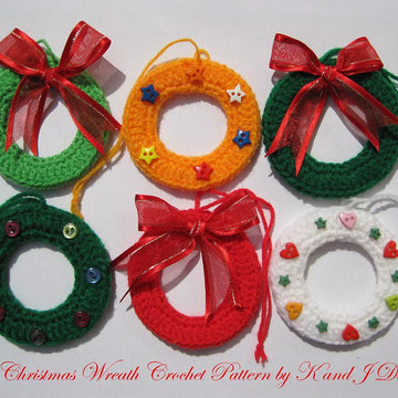 Christmas Ornaments - PDF Amigurumi crochet pattern