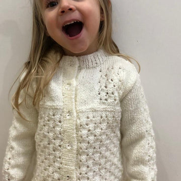 Girls Lace Frill Cardigan Baby Toddler (0-3 years)