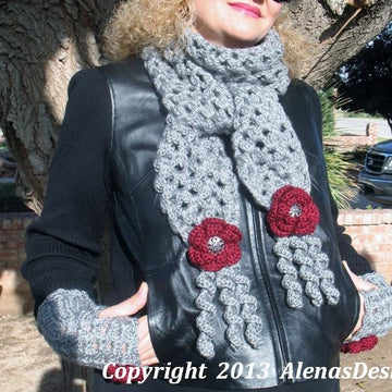 Crochet Scarf - Mary