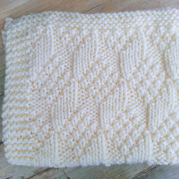 Bulky Baby Blocks Blanket