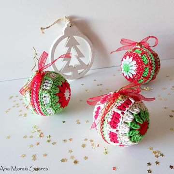 Glitter Christmas Baubles