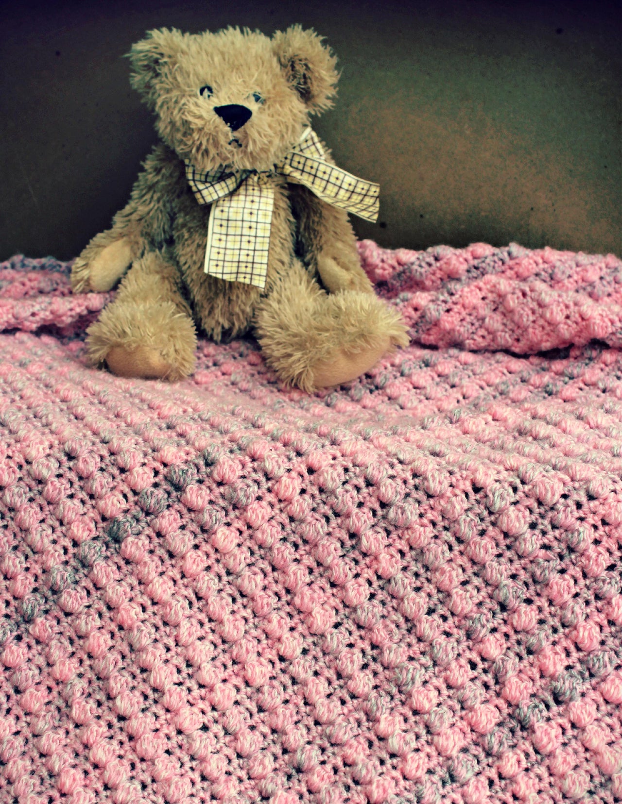 Minky Dot Blanket