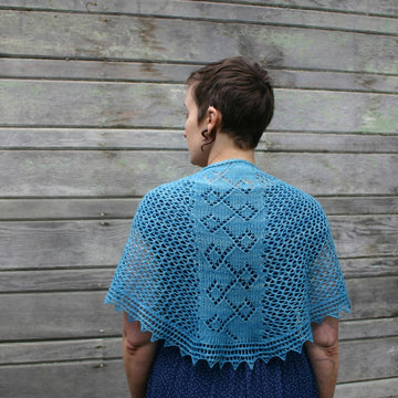 Meandering Pathway Shawl