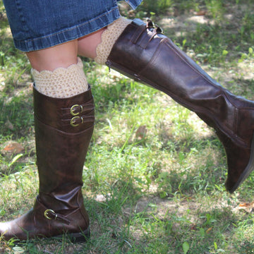 Hannah Crochet Boot Cuffs