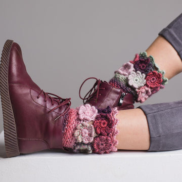 Lovers of flowers socks