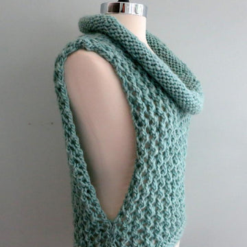 Abigail Cowl Vest One Bulky