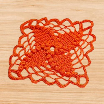 Crochet Square Motif .
