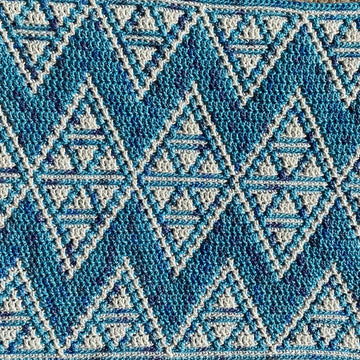 Diamonds in the Skye Mosaic Placemat/runner