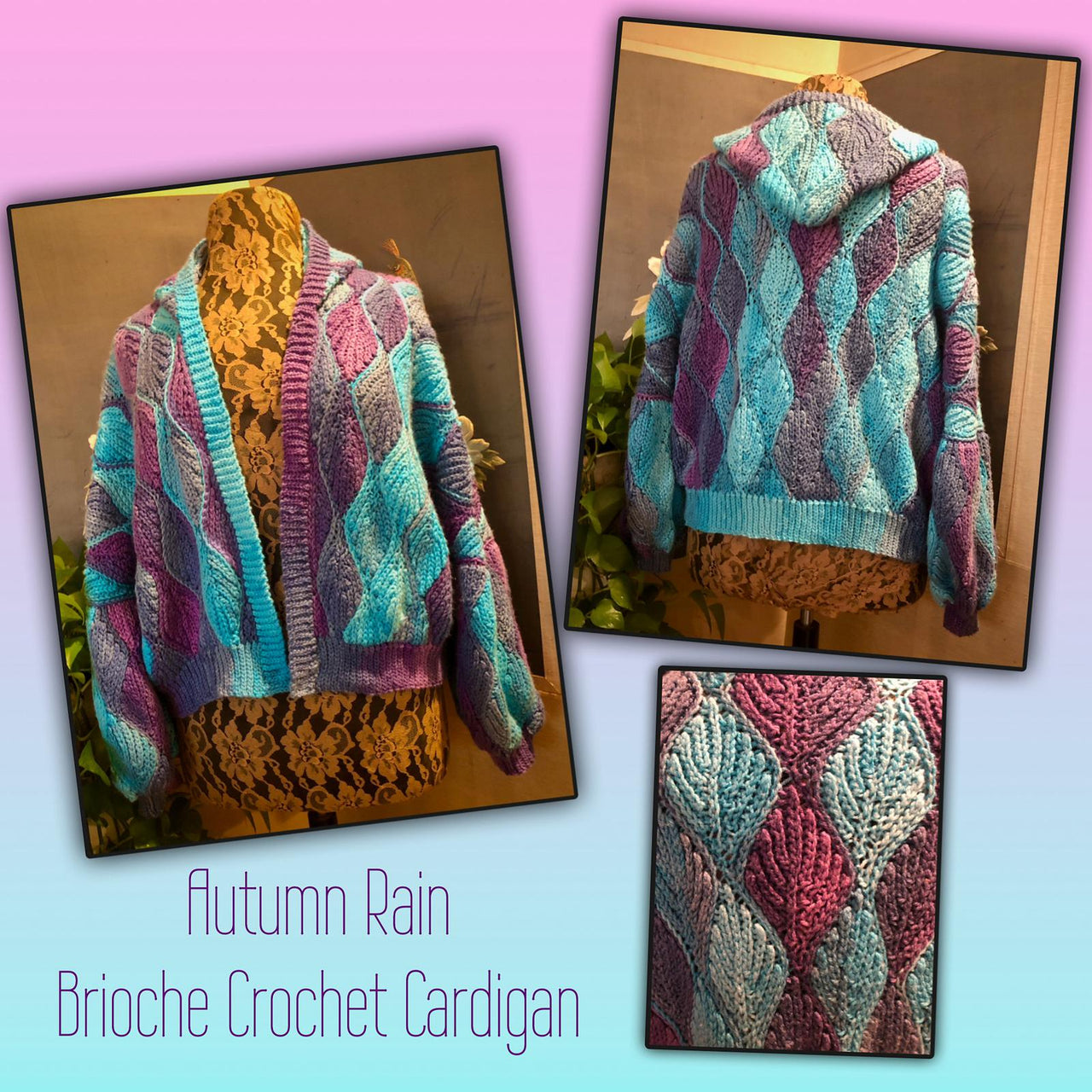 Autumn Rain Brioche Cardigan