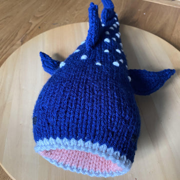 Large Whale shark knitting pattern - free