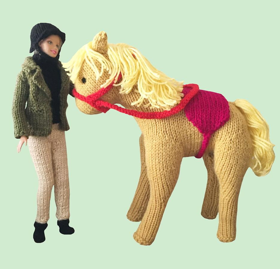 Pony / horse and Barbie riding outfit