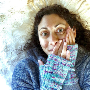 Ribbed Mitts