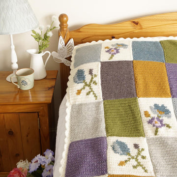 Pippa Patchwork Baby Blanket