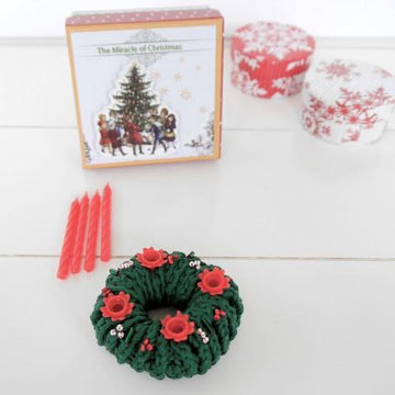 Häkelanleitung – Adventskranz "to go" - No.121