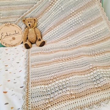 Hugs & Stars Baby Blanket