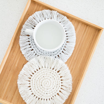 Boho Crochet Coasters + Placemats