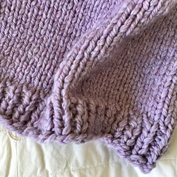 Fuzzy Lamb Baby Blanket