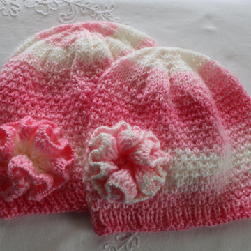 Rose. Hat with Flower.